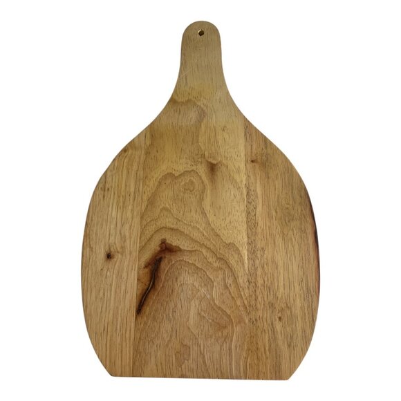 Vintage Paris Souvenir Cheese Board with Knife – Wood & Ceramic Tile, Eiffel Tow - Picture 2 of 5